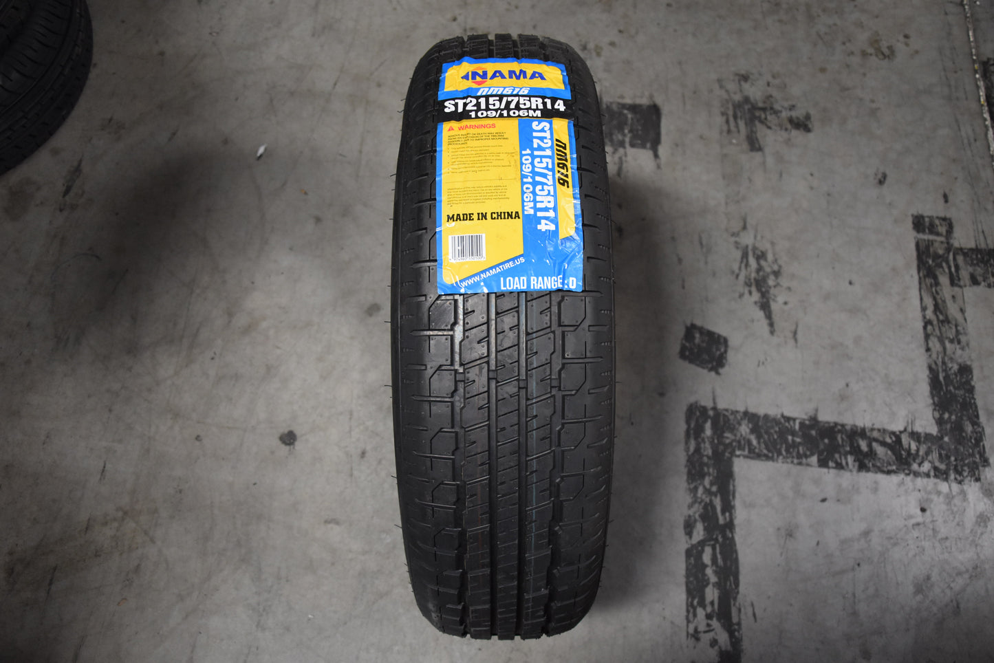 ST215/75R14 8PR 109/106M NM616 Trailer (TBR)